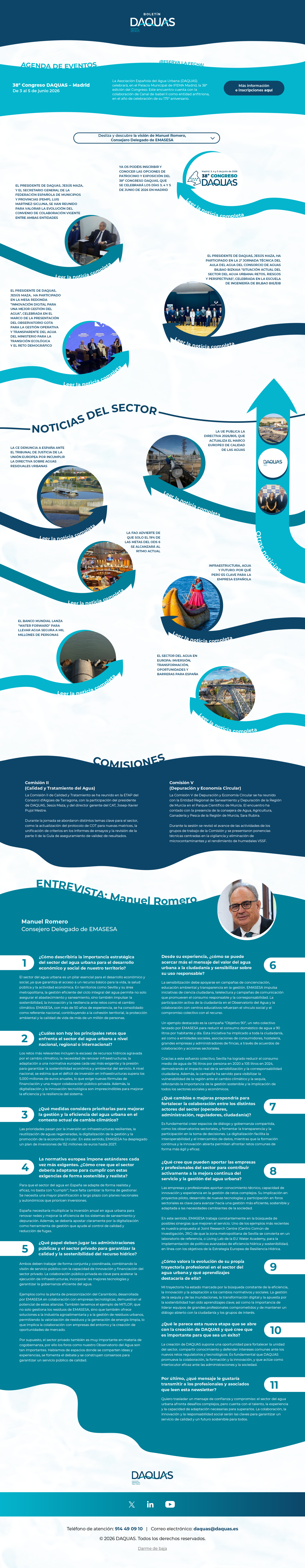 Newsletter DAQUAS